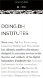 Mobile Screenshot of doingdh.org